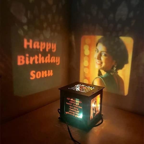 Personalized Wooden Photo Shadow Lamp