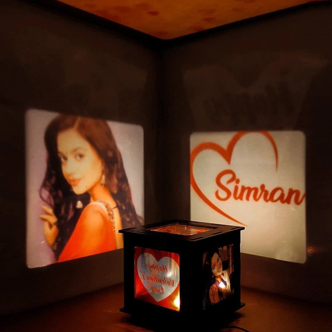 Personalized Wooden Photo Shadow Lamp