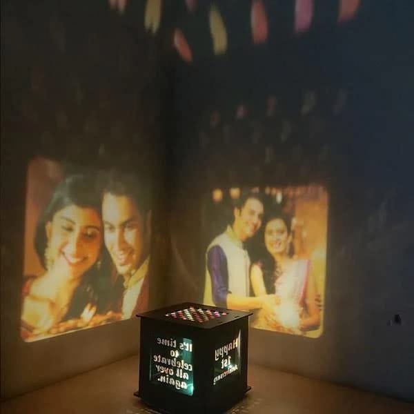 Personalized Wooden Photo Shadow Lamp