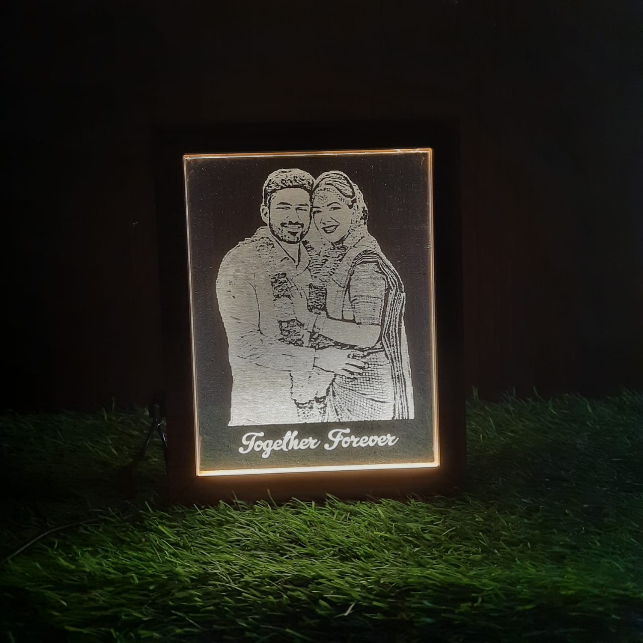 Photo Engraved Frame Lamp