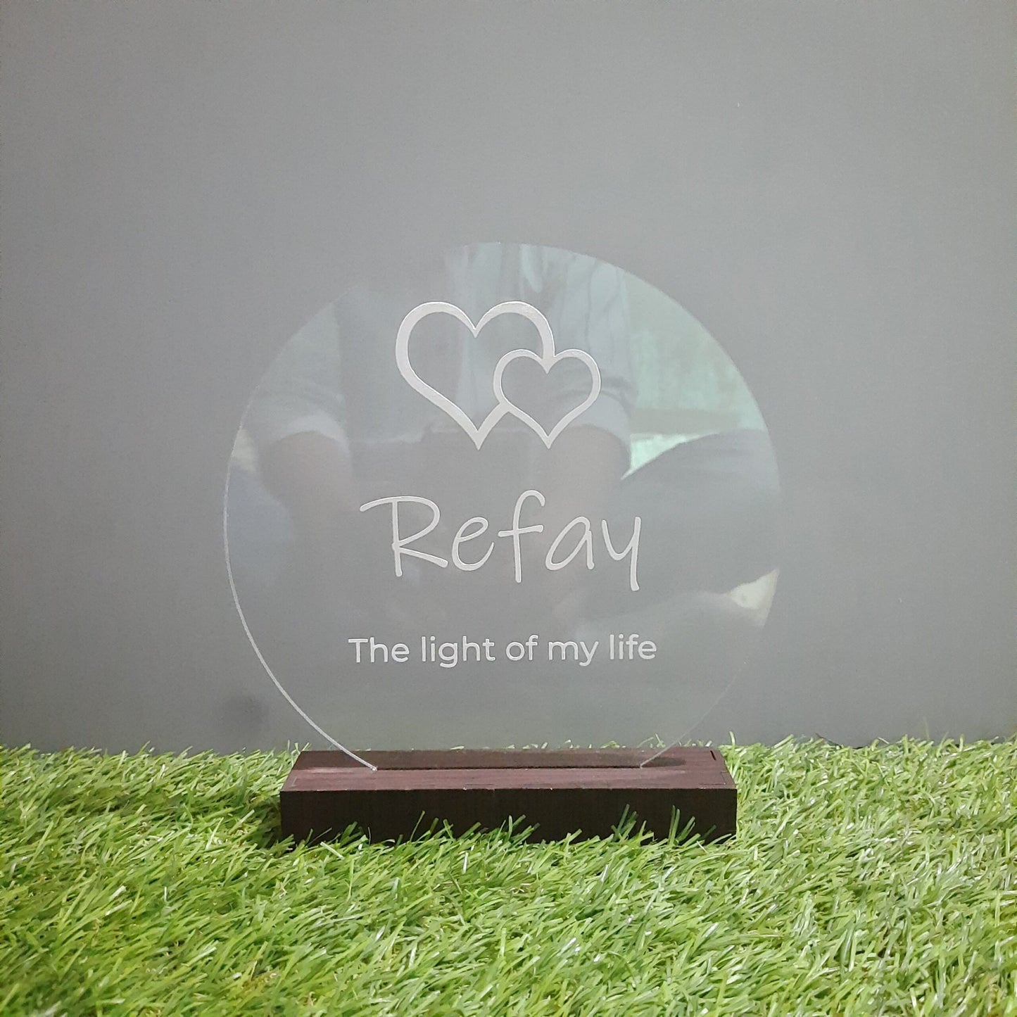 Minimalist Round 3D Illusion Lamp