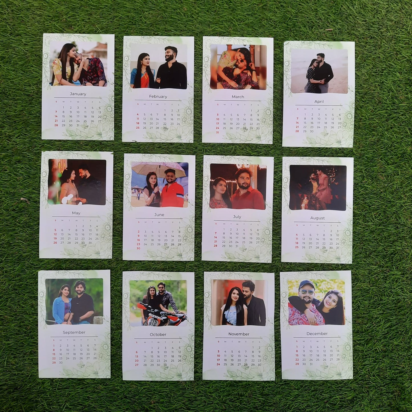 Customized calender with Picture