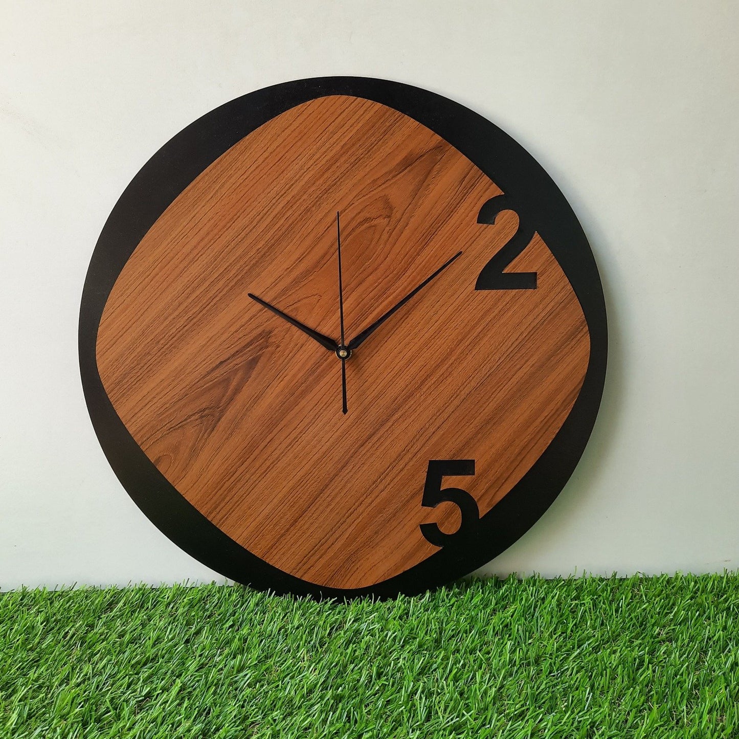 Modern Wooden Wall Clock