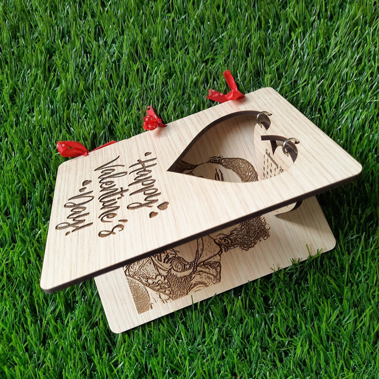 Wooden Greeting Card