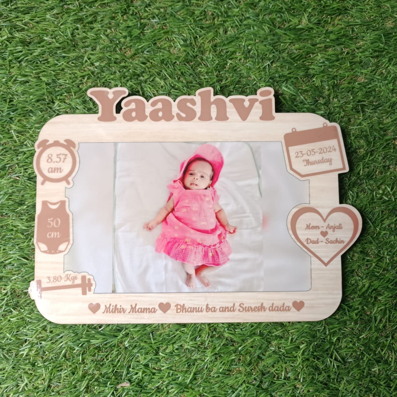 Newborn Baby Frame