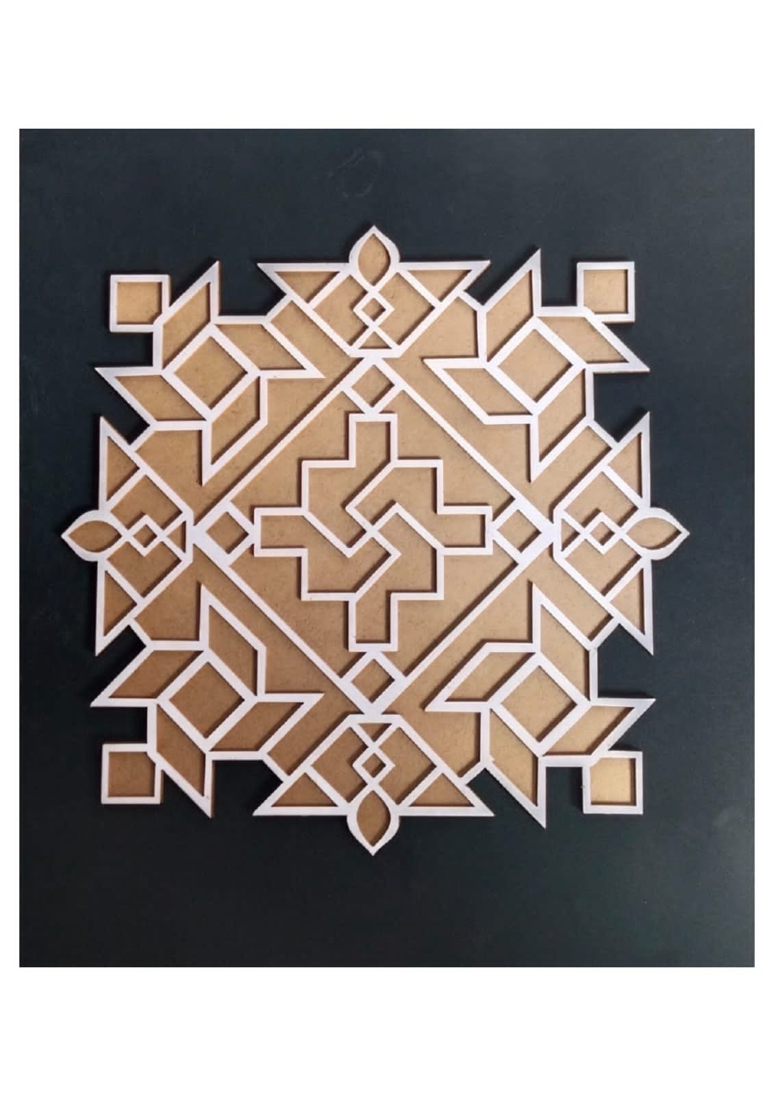 DIY Fill-in Rangoli!