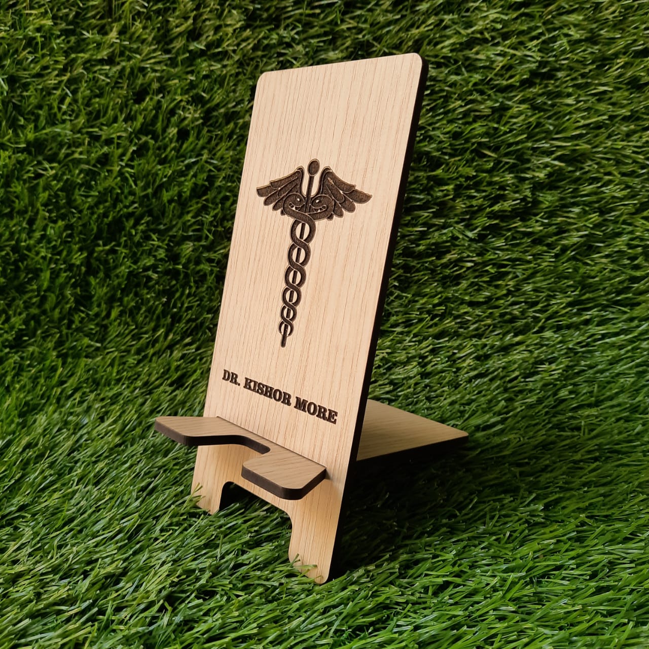 Smartphone Holder ( Text or Logo Engraved )