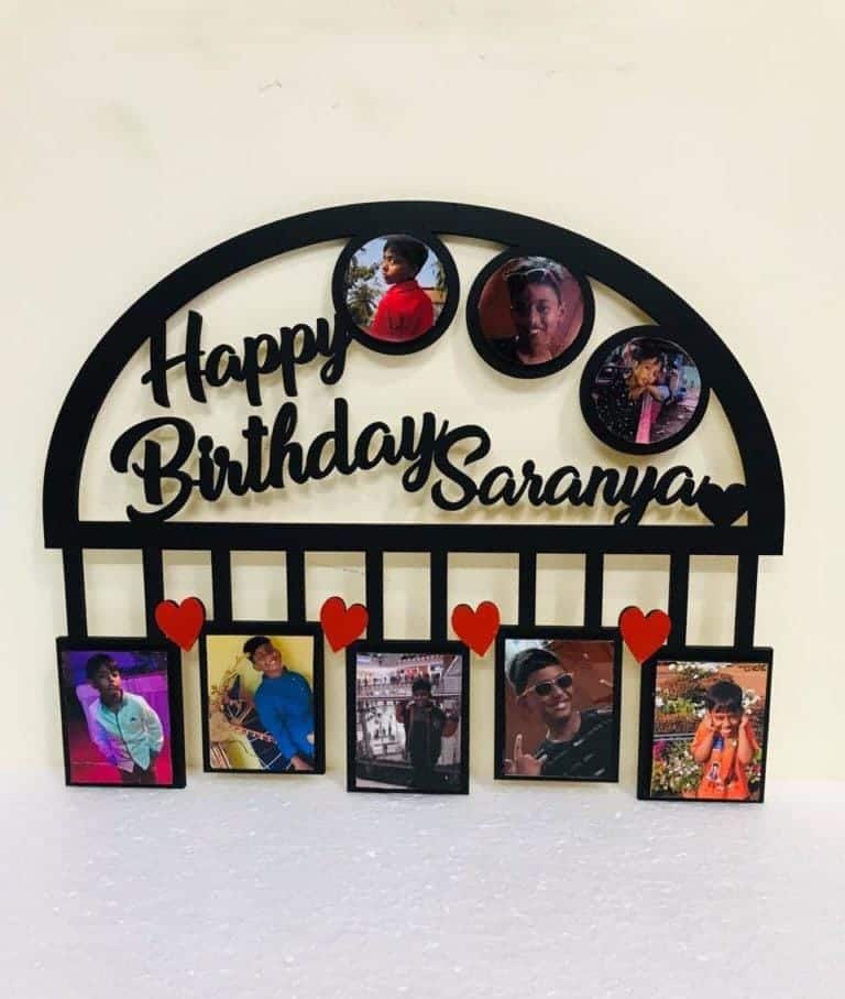 TRENDING SEMI CIRCULAR COLLAGE FRAME
