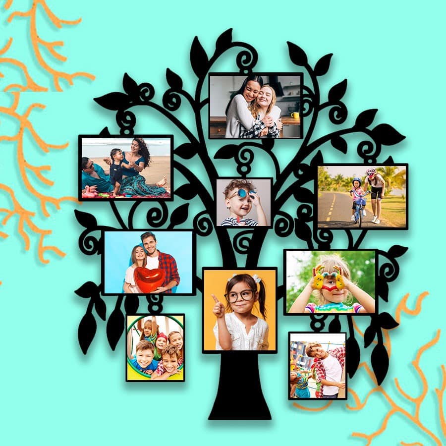SUBLIMATION TREE PHOTO FRAME