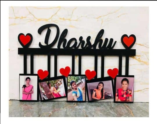 Trending Sublimation Photo Collage With Name