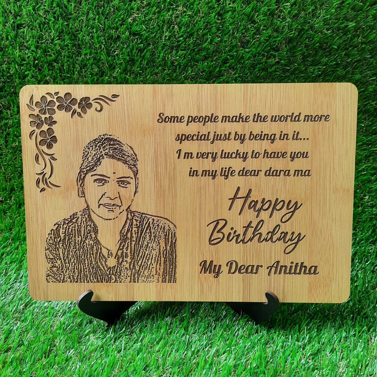Photo Engraved Plaque