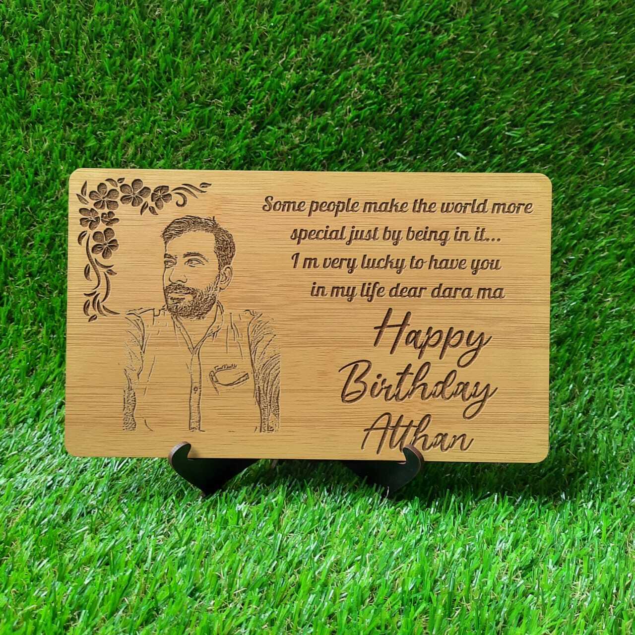 Photo Engraved Plaque