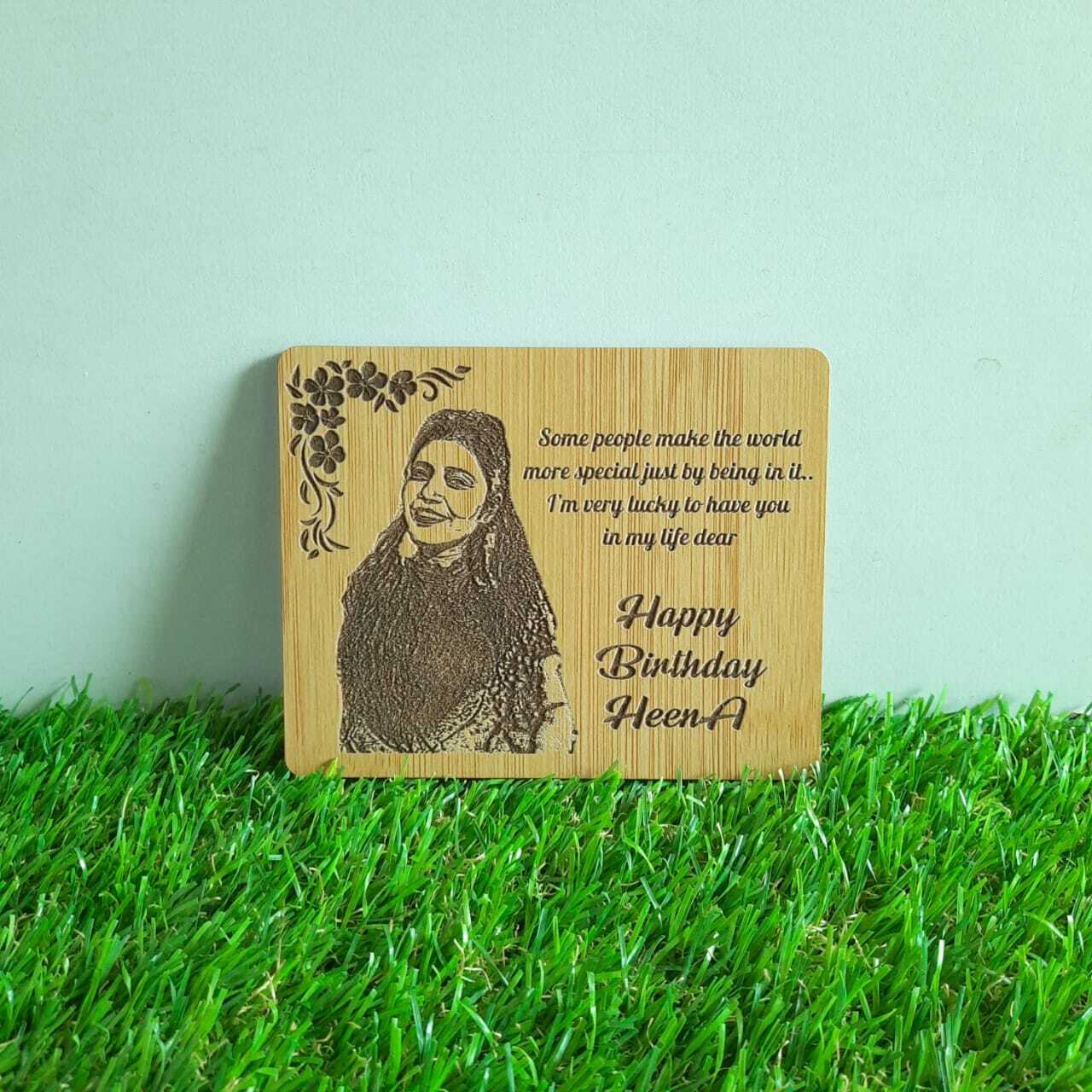 Photo Engraved Plaque