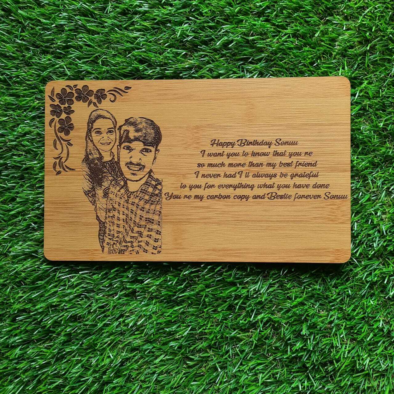 Photo Engraved Plaque