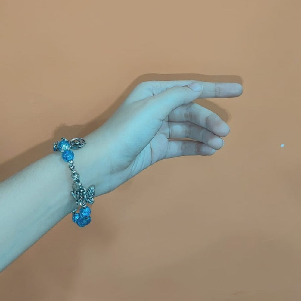 Crystal Blue Serenity Bracelet