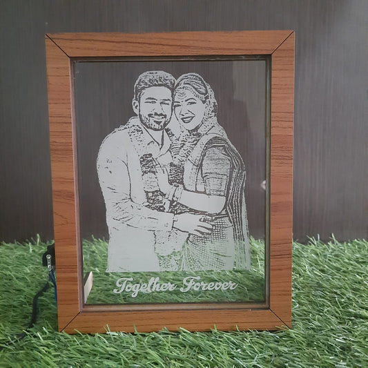 Photo Engraved Frame Lamp