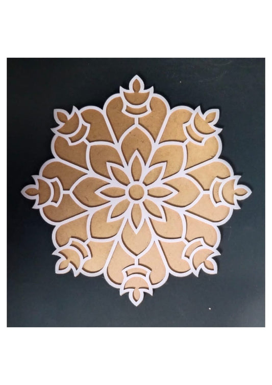 DIY Fill-in Rangoli!