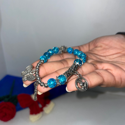 Crystal Blue Serenity Bracelet