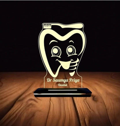 Customized Dental shape lamp