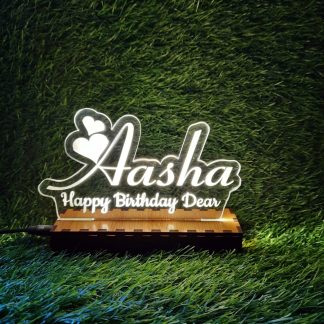 Acrylic 3D name Lamp