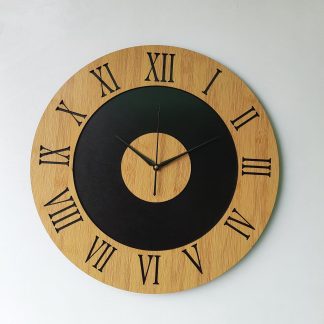 WOODEN WALL CLOCK