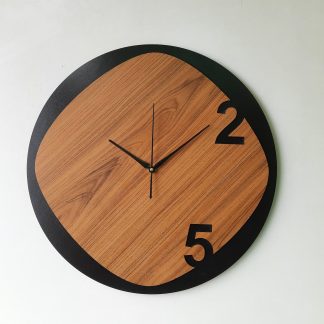 MODERN WOODEN WALL CLOCK