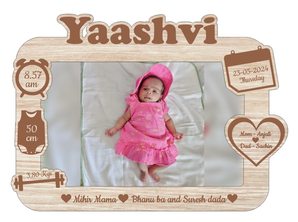 NEW BORN BABY FRAME