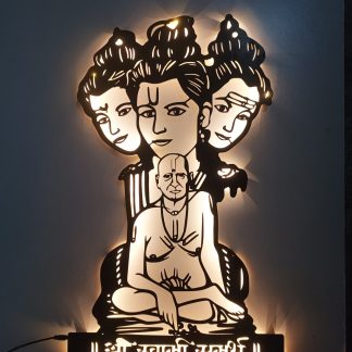 Swami Samarth Wall-Hanging LED Frame