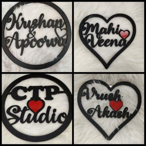 NAME PROP ( 11x11 Inch )