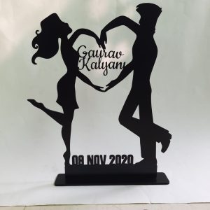 Couple Name and Date Table Top